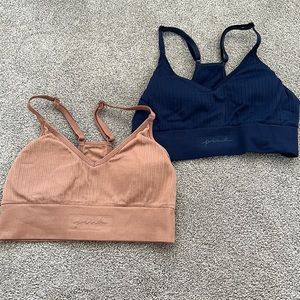 2 pink XS bras!